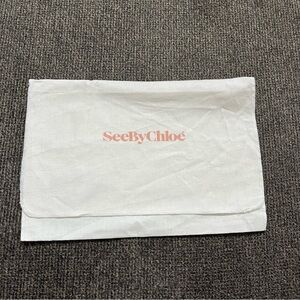 See By CHLOE Dust Bag 9.5” X 6.5” Fold Sunglasses Travel Storage Wallet